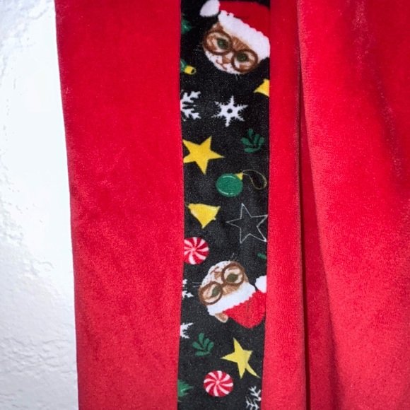 Holiday Red Velour Tracksuit - Picture 7 of 8